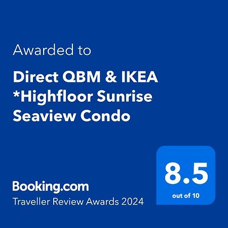 Direct Qbm & Ikea *Highfloor Sunrise Seaview Condo Bayan Lepas Exterior foto